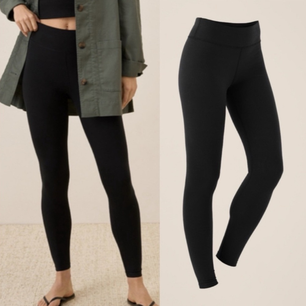 PACT Organic Cotton On the go leggings black size Small